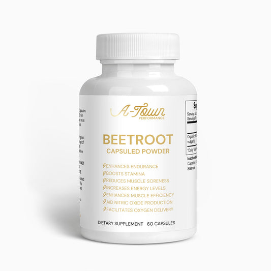 Natural Pre-Workout Beetroot - A-Town Performance Natural Extracts
